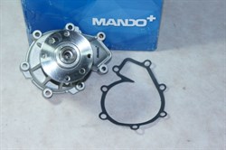 Помпа S.Y.ISTANA,KORANDO,MUSSO V2.3/2,9 (MWP3001/6612004220/6612003120)  MANDO  Корея, лопасти низко расположенные (8 лопастей на крыльчатке) - фото 12820