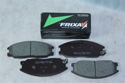 Колодки тормозные FR S.Y.REXTON с 04г.KYRON,ACTYON,ACTYON SPORTS с 05г.,H.SANTA FE(CLASSIC) 4WD,TRAJET,GRANDEUR,K.SPORTAGE SL с 10г. корея.сбор.,(K.SORENTO V3.5 16  (E400138/E100138/E100179/4813008250) 147*58мм.  MILES  с 2 усами - фото 15346