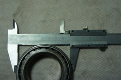 Подшипник ступицы H.STAREX 4WD FR наруж. и PORTER I,II с 96г. RR наруж. и TERRACAN,GALLOPER FR внутр./наруж. и K.SPORTAGE,RETONA внутр.,BONGO III 4WD внутр./наруж. (LM10294910/52701-44120/0K672-33047A) 45*73*20мм. KOYO - фото 15362