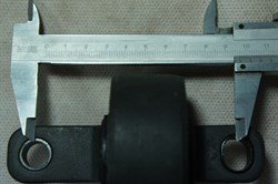 Сайлентблок H.TUCSON/iX35 с 09г.,K.SPORTAGE SL с 10г. 2WD/4WD ориг. (55274-2S000) D77мм. продольного рычага, RR подвески, LH - фото 16396
