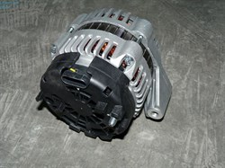Генератор S.Y.ISTANA,MUSSO,MUSSO SPORTS,KORANDO,REXTON V2.3/2.9 диз. ориг. (6621545302)  90A, 4контакта, фишка овальная, шкив с обгонной муфтой D55,6мм. - фото 17959