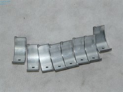 Вкладыши D.MATIZ/SPARK,KALOS/T200/T255/AVEO V0.8/1.0/1.2 SOHC ориг. (96659184) (на 3 и на 4 цилиндра) шатунные STD (8шт.) - фото 18053