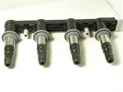 Катушка зажигания D.LACETTI PREMIER/CRUZE,GENTRA V1.6,AVEO/T250/T255 с 08г.V1.4,ORLANDO (113 л.с.)/V1.8 (140 л.с.),V1.4 (140л.с. TURBO) VVT ориг. (96476979/25186686) (модуль) на 4 свечи, без электропровода - фото 29325