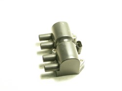 Катушка зажигания D.NEXIA с 02-07г.,LACETTI,LANOS/CHEVROLET LANOS V1.5 SOHC/1.5 DOHC,REZZO/CHEVROLET REZZO V2.0 DOHC (AMD.EL413/96350585) разъем с 4 конт. - фото 30659