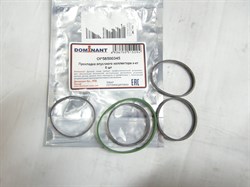 Прокладка коллектора IN D.LACETTI PREMIER/CRUZE V1.8 (140л.с.) VVT  (OP58500345/93185729)  DOMINANT  КНР комплект (4+1 дросс.заслонки) - фото 31033