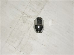 Гайка колесная H.TERRACAN с 03-06г.,TRAJET,TUCSON с 04-05г.,VERACRUZ с 06-07г.,K.SPORTAGE NEW с 06-08г. ориг. (52950-H1000) внутр.D12мм. под ключ 21мм. (закрытая, хром.) для литых дисков - фото 32187