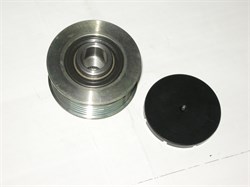 Шкив генератора H.SANTA FE CM с 09г.,TUCSON/iX35 с 13-15г.,SONATA YF,K.OPTIMA с 10г.,SORENTO XM,C5 с 09г.,SPORTAGE SL с 13г. V2.4 ориг. (37322-2G500)  с обгонной муфтой - фото 38681