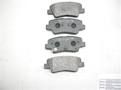 Колодки тормозные RR H.ACCENT/SOLARIS с 10г.,AVANTE MD/ELANTRA,i40 с 11г.,K.RIO с 11г,,CERATO/FORTE с 16г. (HP0046/58302-3XA30/58302-1RA30/58320-3ZA10/58302-A7B31)  HSB  99.8*41.1мм. дисковые, (суппорт с регул. поршнем) - фото 39023