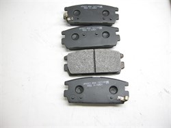 Колодки тормозные RR H.TERRACAN с 01-06г. (HP0023/58302-H1A00)   HSB  , 110.6*46.4мм, дисковые - фото 39371
