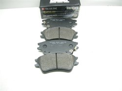 Колодки тормозные FR H.AVANTE XD/ELANTRA V1.5/1.6 с 00-06г. (HP0020/58101-2D000)  HSB  120.4*54*15мм. - фото 40185