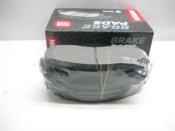 Колодки тормозные FR K.BONGO III с 04г. 1т. 2WD/4WD V2.9 дв.J3,V2.5 дв.D4CB (PBP1595/58101-4EA00)  PATRON 154.5*57мм. с узким усиком крепления - фото 40193