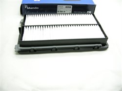 Фильтр воздушный H.SANTA FE,PALISADE,K.SORENTO C5,CARNIVAL с 14г.V2.2 диз. (EAF00144T/28113-A9200)  MANDO  43*175*295мм. с защелками - фото 40878