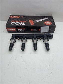 Катушка зажигания D.LACETTI PREMIER/CRUZE,GENTRA V1.6,AVEO/T250/T255 с 08г.V1.4,ORLANDO (113 л.с.)/V1.8 (140 л.с.),V1.4 (140л.с. TURBO) VVT (PCI1173/96476979/25186686)  PATRON  (модуль) на 4 свечи, без электропровода - фото 41480