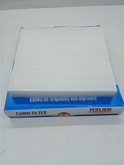 Фильтр воздушный салонный H.AVANTE/ELANTRA с 20г.,SANTA FE с 18г.,SONATA с 19г.,K.OPTIMA/MAGENTIS,SORENTO с 20г.,SPORTAGE с 21г. V2.0/2.4/2.5 бенз.,V2.2 диз.(AC11012/97133-N9100/97133-L1100)  AZUMI  210*225*30мм - фото 41964