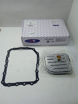 Фильтр в коробку-автомат H.TUCSON/iX35,SANTA FE CM,GRANDEUR,VERACRUZ,K.SORENTO XM,SPORTAGE SL,CARNIVAL,OPTIMA,CADENZA,SEDONA V2.0/2.2диз. V3.3/3.5 бенз. (ATG050/46321-3B000)  GOODWILL  6AT 2WD/4WD с прокладкой - фото 42501