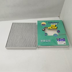 Фильтр воздушный салонный H.SANTA FE с 18г.,GRANDEUR,SONATA,K.CARNIVAL/SEDONA с 20г.,CADENZA,OPTIMA/MAGENTIS (AMDFC811A/97133-G8000/97133-C1000/97133-R0000)  AMD  33*223*253мм, антибактериальный - фото 43110