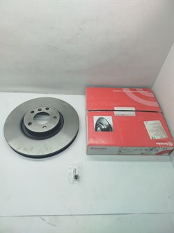Диск тормозной передний, BMW X5 (09992211)  BREMBO  D348*30мм. - фото 43326