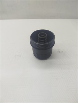 Крышка корпуса масляного фильтра H.SANTA FE(CLASSIC) с 00г.,TUCSON с 04-09г,K.CARENS II/X-TREK,SPORTAGE NEW с 04-10г. V 2.0 диз. дв.D4EA ориг. (26311-27000/26311-27001) - фото 43465