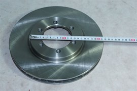 Диск тормозной FR, S.Y.MUSSO,KORANDO,REXTON I с 01-02г.,TAGER (R4002/4144106210)  VALEO PHC  Корея, D280мм. высота ступицы 19мм., крепл. HUB FR на 6 болтов