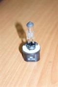 Лампа 881 12V 27W белое стекло (белый свет) в противотуманку (18647-27009)  OSRAM  H.SONATA II,i30,AVANTE MD/ELANTRA,TUCSON с 04-09г.,PORTER II с 04-12г.,SANTA FE,SORENTO,REXTON до 13г.,ACTYON,KORANDO C/ACTYON NEW (разъем под углом)