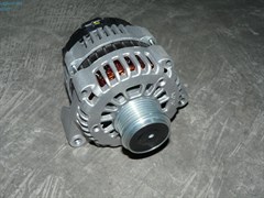 Генератор S.Y.ISTANA,MUSSO,MUSSO SPORTS,KORANDO,REXTON V2.3/2.9 диз. ориг. (6621545302)  90A, 4контакта, фишка овальная, шкив с обгонной муфтой D55,6мм.