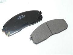 Колодки тормозные FR K.BONGO III с 04г. 1т. 2WD/4WD V2.9 дв.J3,V2.5 дв.D4CB (PKB-025/58101-4EA00)  PARTS-MALL 154.5*57мм. с узким усиком крепления