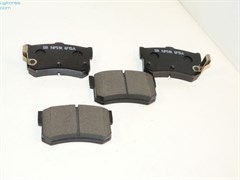 Колодки тормозные RR H.SONATA II,III с 94-98г.,MARCIA (FPH02NR/SP1074/58302-34A00) 85.1*48.7мм, дисковые