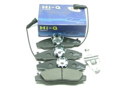 Колодки тормозные FR S.Y.MUSSO с 93-95г.,KORANDO с 96-96г. (SP1150/05P721/4811105100/4813005100)  SANGSIN  Корея, с датчиками ABS, для суппорта PBR