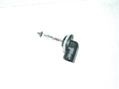 Лампа 881 12V 27W голубое стекло (белый свет) в противотуманку (18647-27009)  SCT  H.SONATA II,AVANTE MD/ELANTRA,TUCSON с 04-09г.,PORTER II с 04-12г.,SANTA FE,SORENTO,REXTON до 13г.,ACTYON,KORANDO C/ACTYON NEW (разъем под углом)