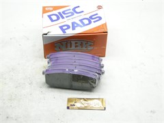 Колодки тормозные FR H.CRETA с 16-18г.,GENESIS,SANTA FE,K.CARENS,CEED с 07-12г.,SORENTO XM,SOUL,SELTOS 2WD (PN0373/SP4098/58101-M0A00/58101-M0A10/58101-1HA00/58101-J9A00)  NIBK  Япония, 130*58.1, с отверстиями под пружинки