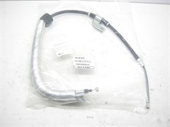 Трос ручного тормоза S.Y.MUSSO с 96-05г.,KORANDO с 01-05г.,TAGER (4902005015/4902005016) RH,  INFAC , барабанный механизм