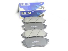 Колодки тормозные FR K.SORENTO с 15г. (SP1690/58101-C5A00/58101-C5A70) 156,8*60,7мм,  SANGSIN  Корея с 1 усом узким