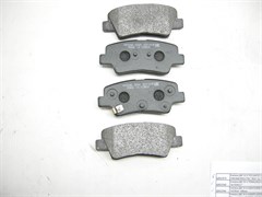 Колодки тормозные RR H.ACCENT/SOLARIS с 10г.,AVANTE MD/ELANTRA,i40 с 11г.,K.RIO с 11г,,CERATO/FORTE с 16г. (HP0046/58302-3XA30/58302-1RA30/58320-3ZA10/58302-A7B31)  HSB  99.8*41.1мм. дисковые, (суппорт с регул. поршнем)