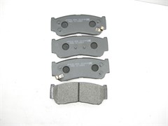 Колодки тормозные RR H.STAREX с 03-07г.,SANTA FE NEW,GALLOPER (K.SORENTO V3.5 сборка Канада США) (HP0032/58302-2BA00)  HSB ,118.6*48мм, дисковые RR подвеска рычажная