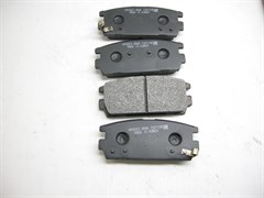 Колодки тормозные RR H.TERRACAN с 01-06г. (HP0023/58302-H1A00)   HSB  , 110.6*46.4мм, дисковые
