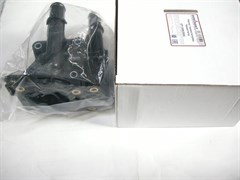 Корпус термостата D.LACETTI,LACETTI PREMIER/CRUZE,AVEO V1.4/1.6,1.8 VVT,OPEL ASTRA J,MOKKA,INSIGNIA (OP13380256S/96984103/55579951/25192228)   DOMINANT ,  c датчиком темпер.