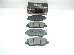 Колодки тормозные FR H.SANTA FE NEW,CM,DM,GENESIS,K.SORENTO XM с 09-14г.,S.Y.KORANDO C/ACTYON NEW с 11г. (HP0033/58101-2BA00/58101-2BA10/58101-0WA00/48130-340A0)  HSB  Корея, 156,8*60,7мм. с 1усом