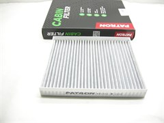 Фильтр воздушный салонный H.PALISADE c 19г.,K.SORENTO C5 с 14г. (PF2552/97133-C5000/97133-S8100/97133-S8000)  PATRON  28*210*240мм, угольный