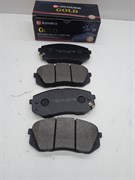Колодки тормозные FR H.SONATA YF,(TUCSON с 15г. 2WD),K.OPTIMA,K3,K5,SOUL,SPORTAGE SL (чех.сбор.) с 15г.,SELTOS 4WD (HP5396/SP1849/SP1682/58101-D4A20/58101-D7A50/58101-B2A80/58101-J9A10) HSB 16 137.9*61.3мм, с отверстием под пружинку