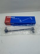 Линк поперечного стабилизатора FR H.ACCENT/SOLARIS с 10г.,AVANTE MD/ELANTRA с 11г.,i30 с 12г.,VELOSTER, K.CARENS,OPTIMA/MAGENTIS с 06-08г,CERATO/FORTE,SOUL с 09-18г,RIO с 11г. (KSL058/54830-0U000/54830-4L000/54830-2V000)  KORMAX  LH/RH, L-295мм