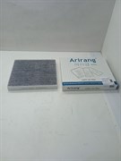Фильтр воздушный салонный H.PALISADE c 19г.,K.SORENTO C5 с 14г. (ARG324367C/97133-C5000/97133-S8100/97133-S8000)  ARIRANG  28*210*240мм, угольный