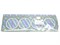 Прокладка головки блока D.NEXIA с 02г.,ESPERO,NUBIRA V1.5 DOHC (PGC-N009/96181218/96391435)  PARTS-MALL металлопаронит - фото 32478