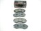 Колодки тормозные FR H.STAREX GRAND с 07-18г.,K.CARNIVAL GRAND (HP1039/58101-4DE00/58101-4HA50)  HSB  Корея, 164.6*63.3мм - фото 39703