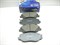 Колодки тормозные FR H.SANTA FE NEW,CM,DM,GENESIS,K.SORENTO XM с 09-14г.,S.Y.KORANDO C/ACTYON NEW с 11г. (SP4102/SP1194/SP1246/58101-2BA00/58101-2BA10/58101-2WA90/58101-0WA00/48130-340A0)  SANGSIN  156,8*60,7мм. с 1 усом широким,с отверстиями под пружинки